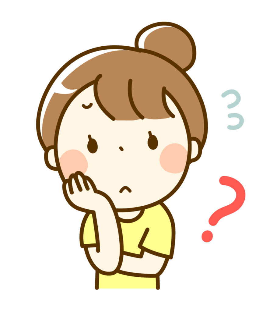 困っている女性