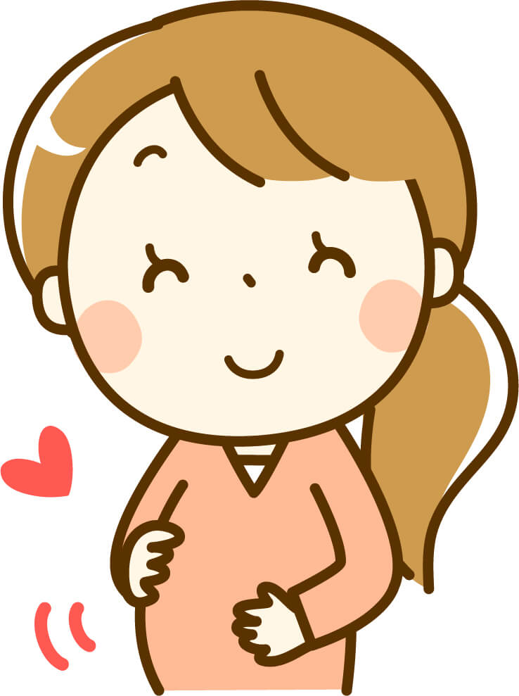 妊婦さんの絵