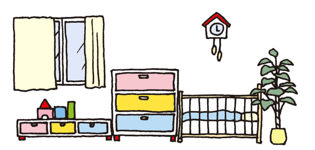 赤ちゃんのお部屋