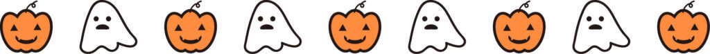 ハロウィンのライン