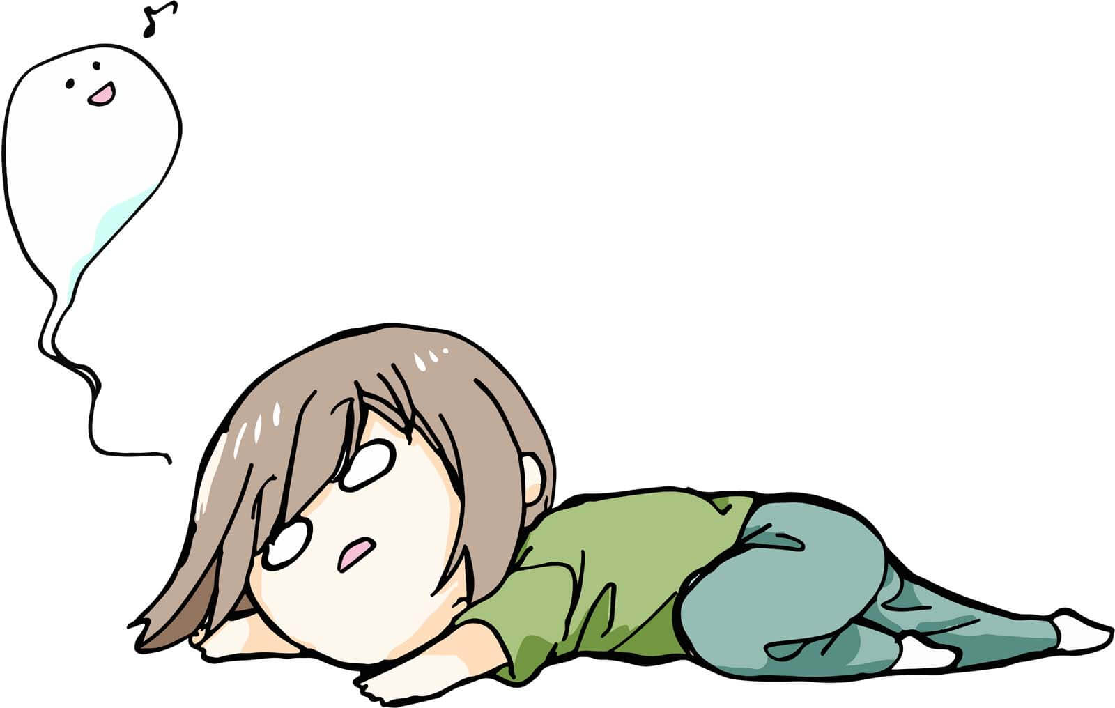 披露している女性
