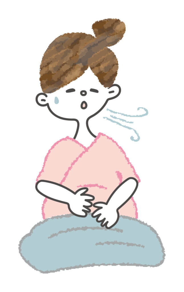 分娩中の呼吸法