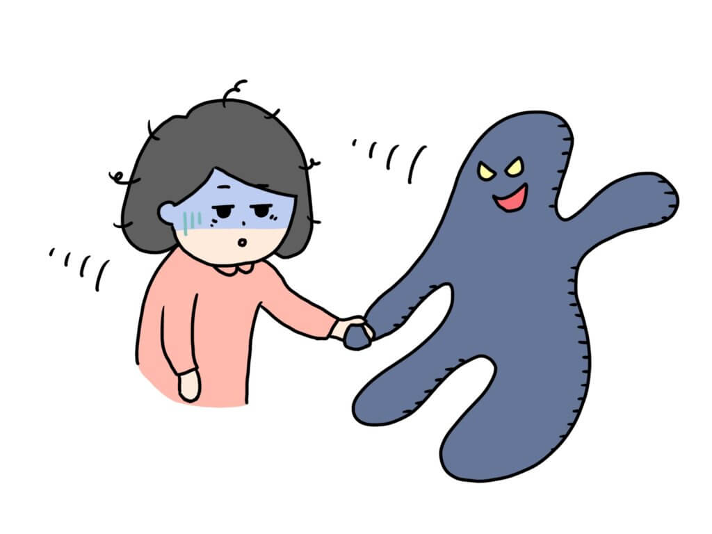 睡眠不足がネガティブ思考へ